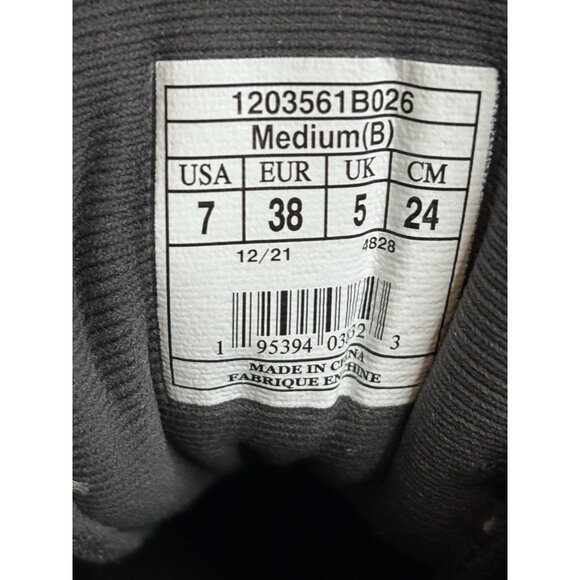 Brooks Ghost 14 Womens 7 B Black Pink Cushion Neutral Running Shoes 1203561B026 - Picture 10 of 16